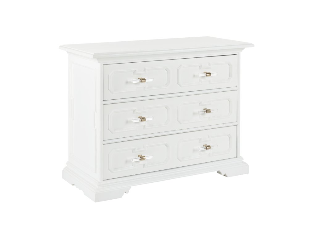 River Street Chest - White - main image