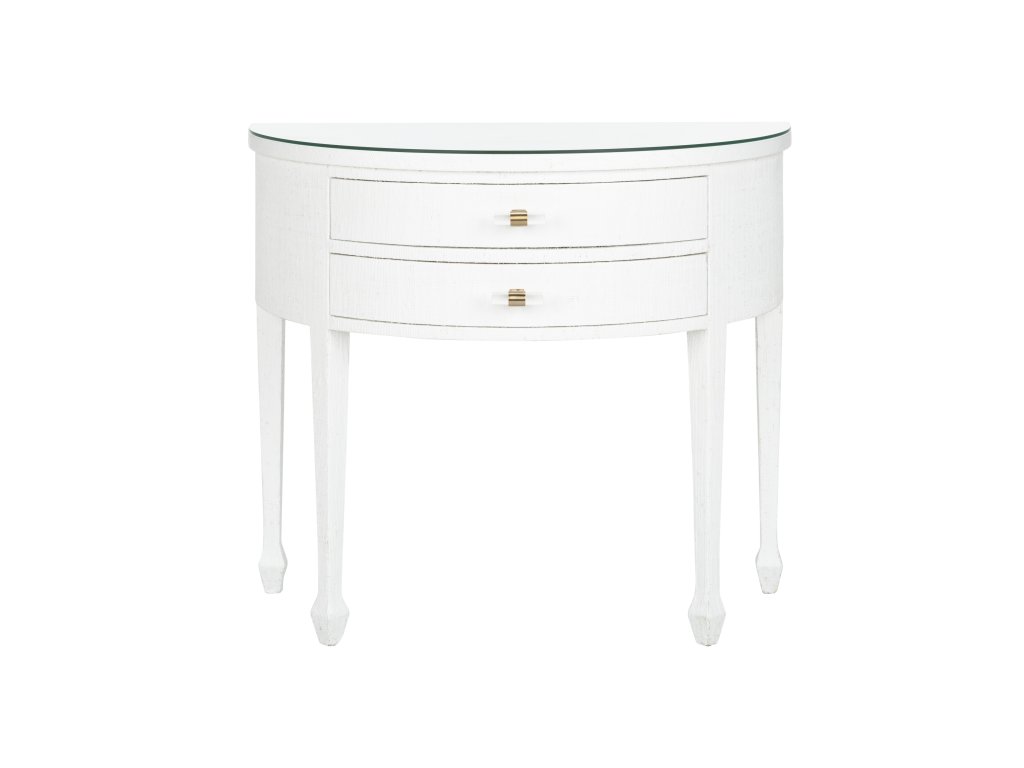 George III Demilune - White - main image