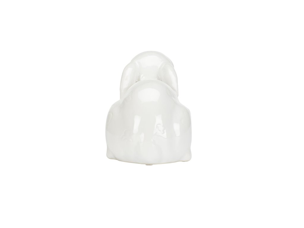 Staffordshire Rabbit - White - image 3