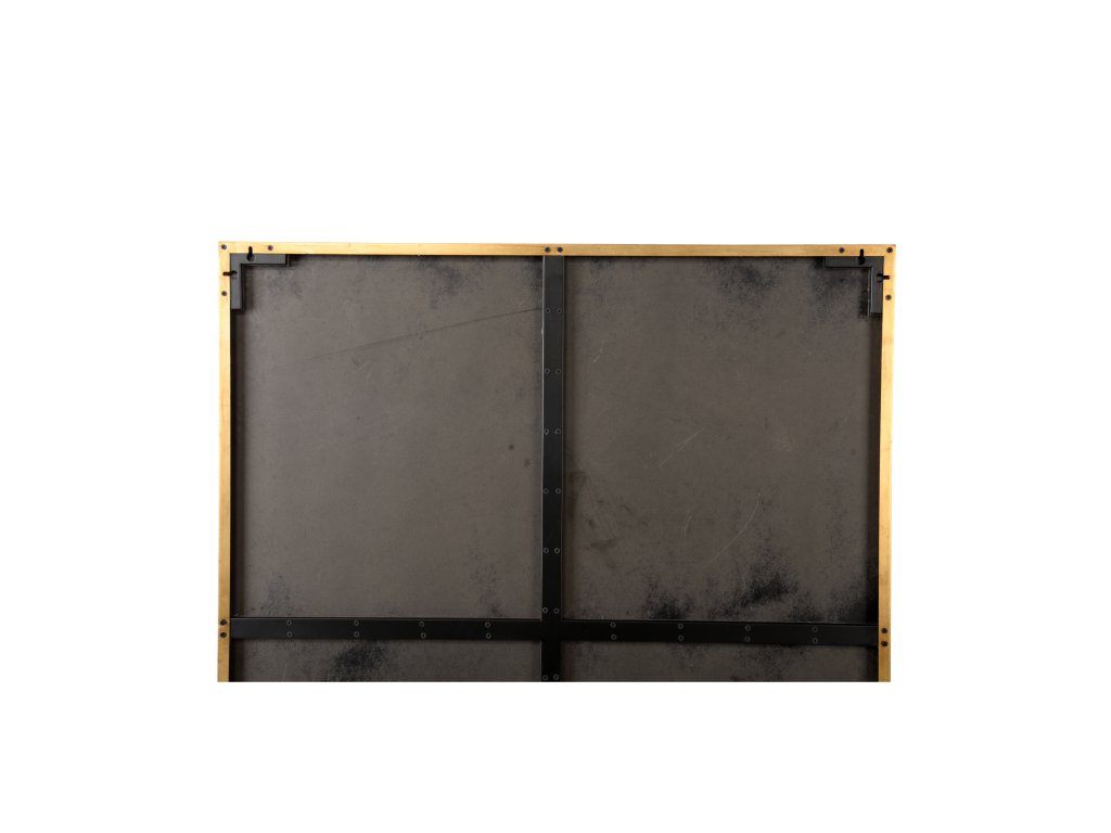 Madison Marbleized Mirror - Brass - image 3