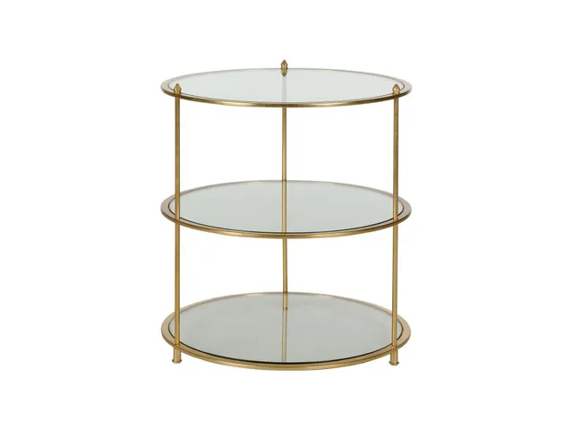 Regal Side Table - Gold