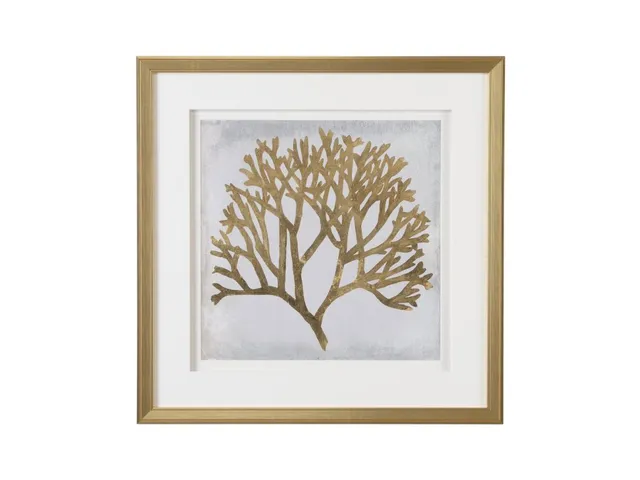 Gold Leaf Coral II