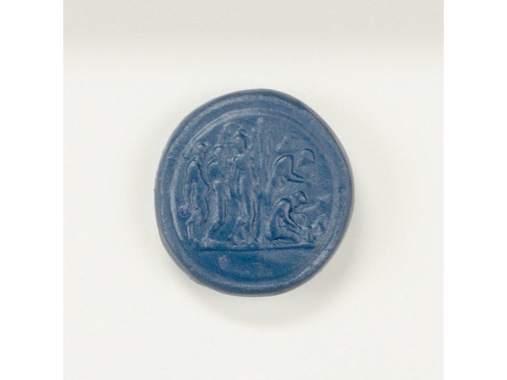 Intaglios In Blue IV - image 1