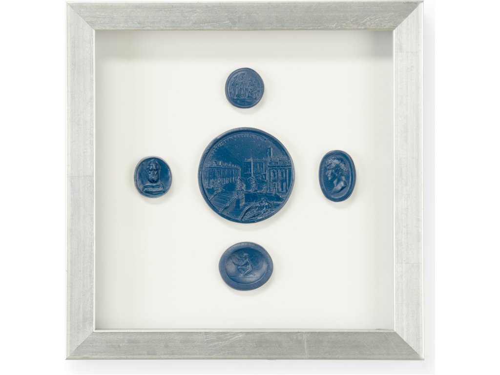 Intaglios In Blue IV - main image