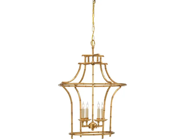 Bamboo Chandelier