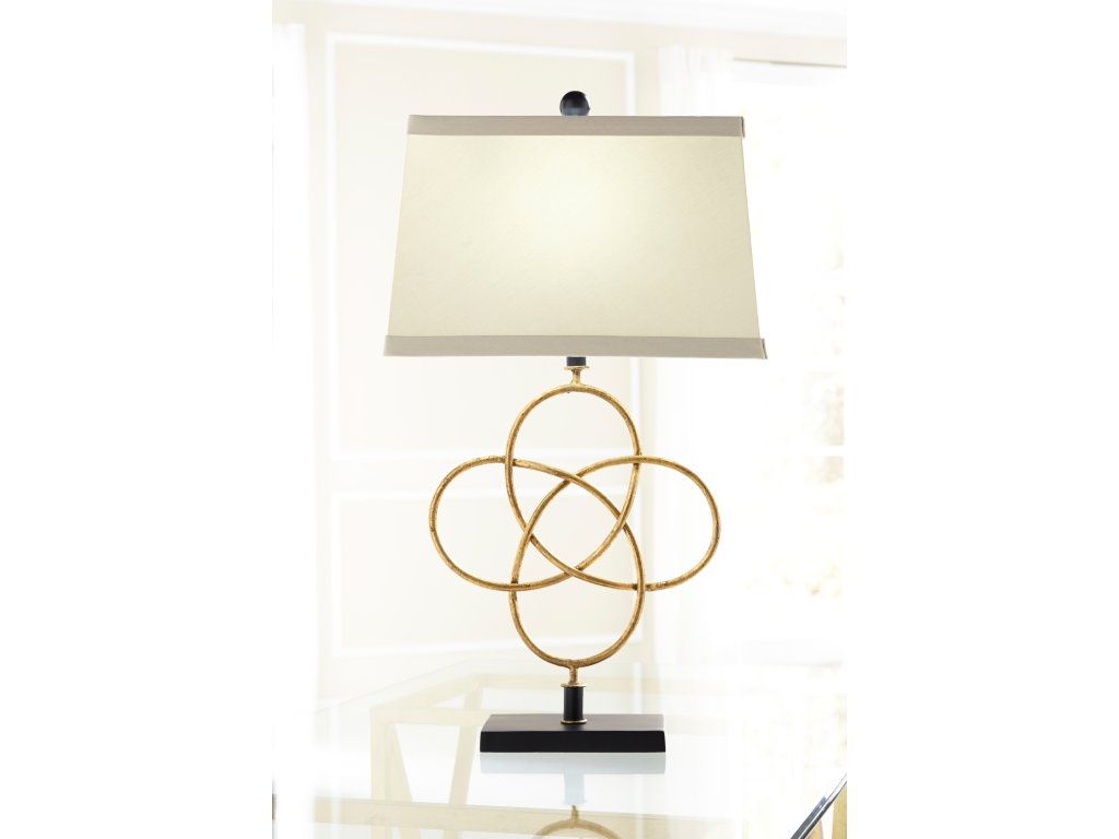 Loose Knot Lamp - Gold - image 3