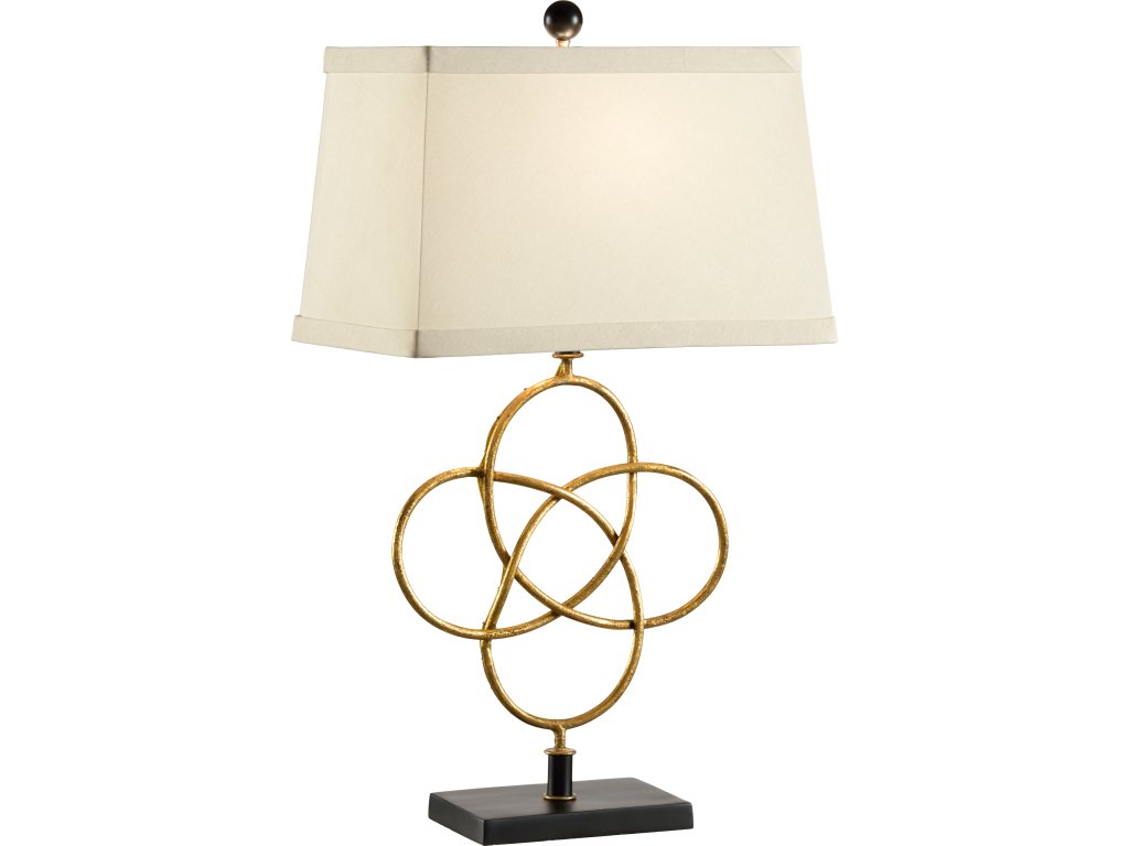 Loose Knot Lamp - Gold - main image