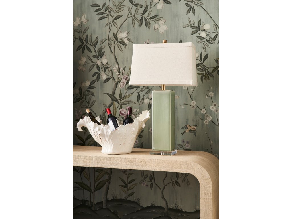 Becker Vase Lamp - Green - image 1
