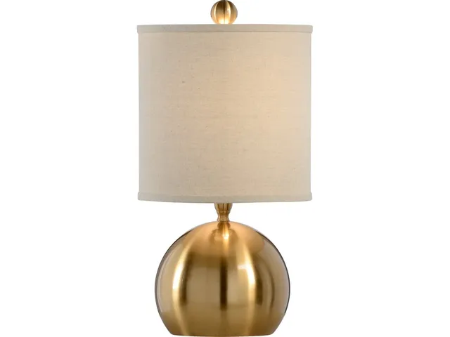 Small Brass Ball Lamp