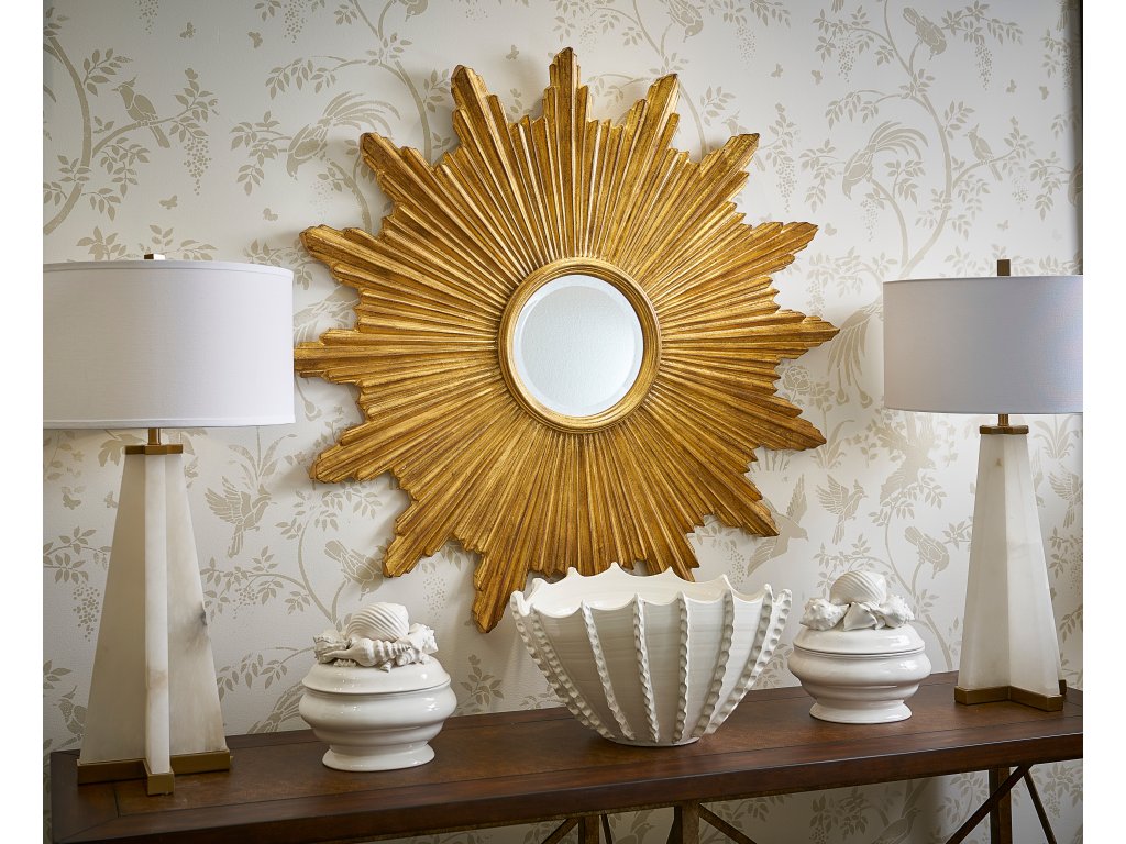 Alabaster Pyramid Lamp - image 3