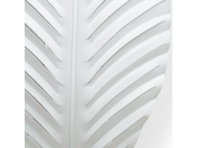 Palm Sconce - White - Alternative View