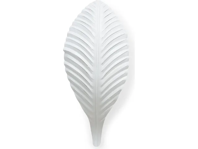 Palm Sconce - White