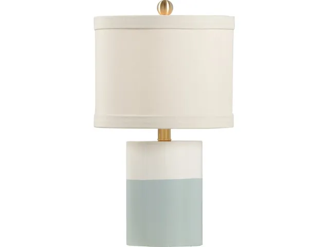 Banded Lamp - Cream