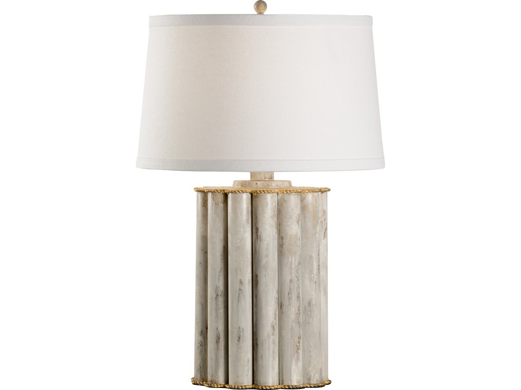 Reidsville Lamp - Whitewash - main image