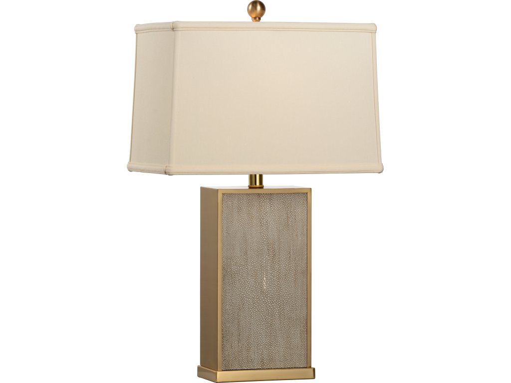 Gray Shagreen Lamp - main image