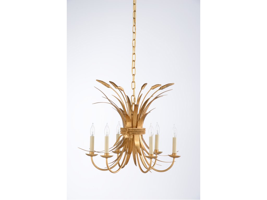 Wheat Chandelier - Gold - main image