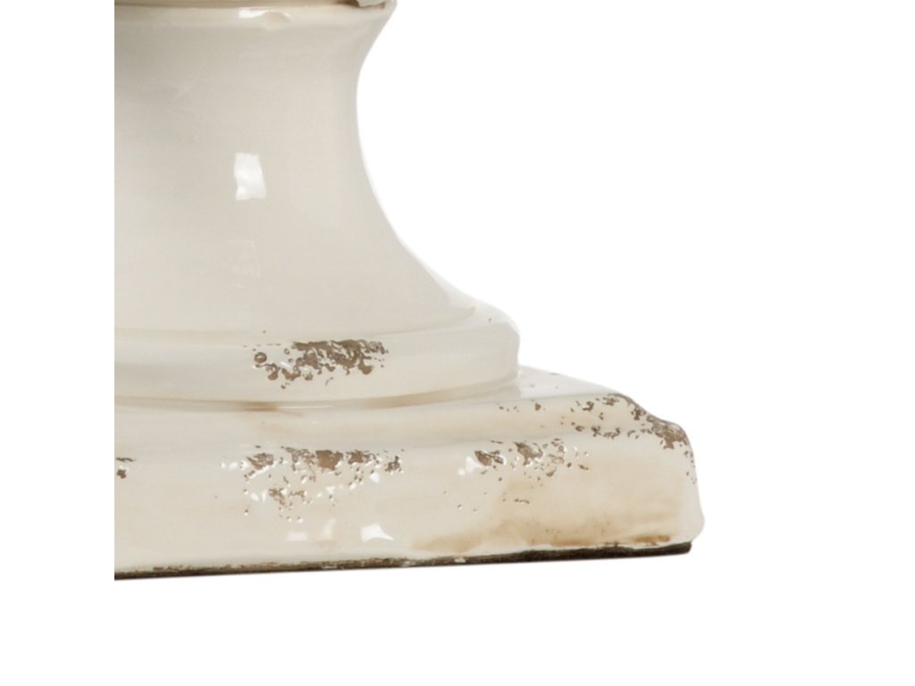 Small Cream Artichoke Lamp - image 1