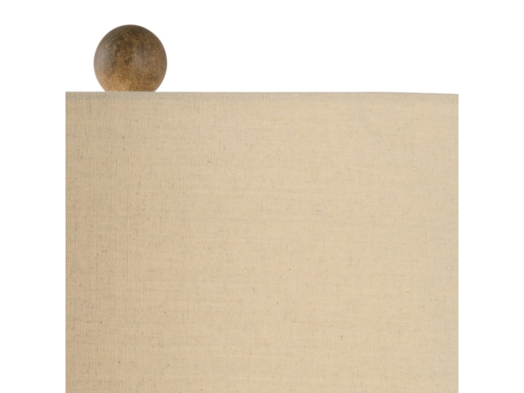 Small Cream Artichoke Lamp - image 2