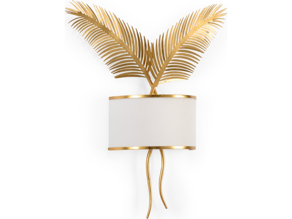 Double Palm Sconce - Gold - main image