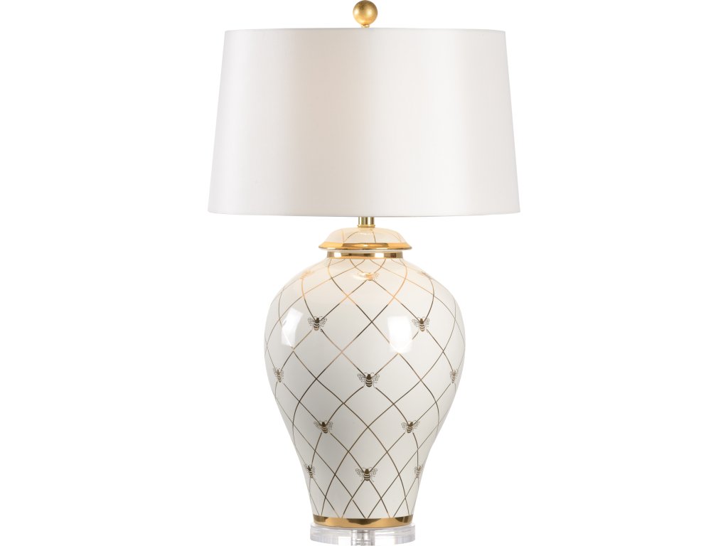 Ginger Jar Lamp - White - main image