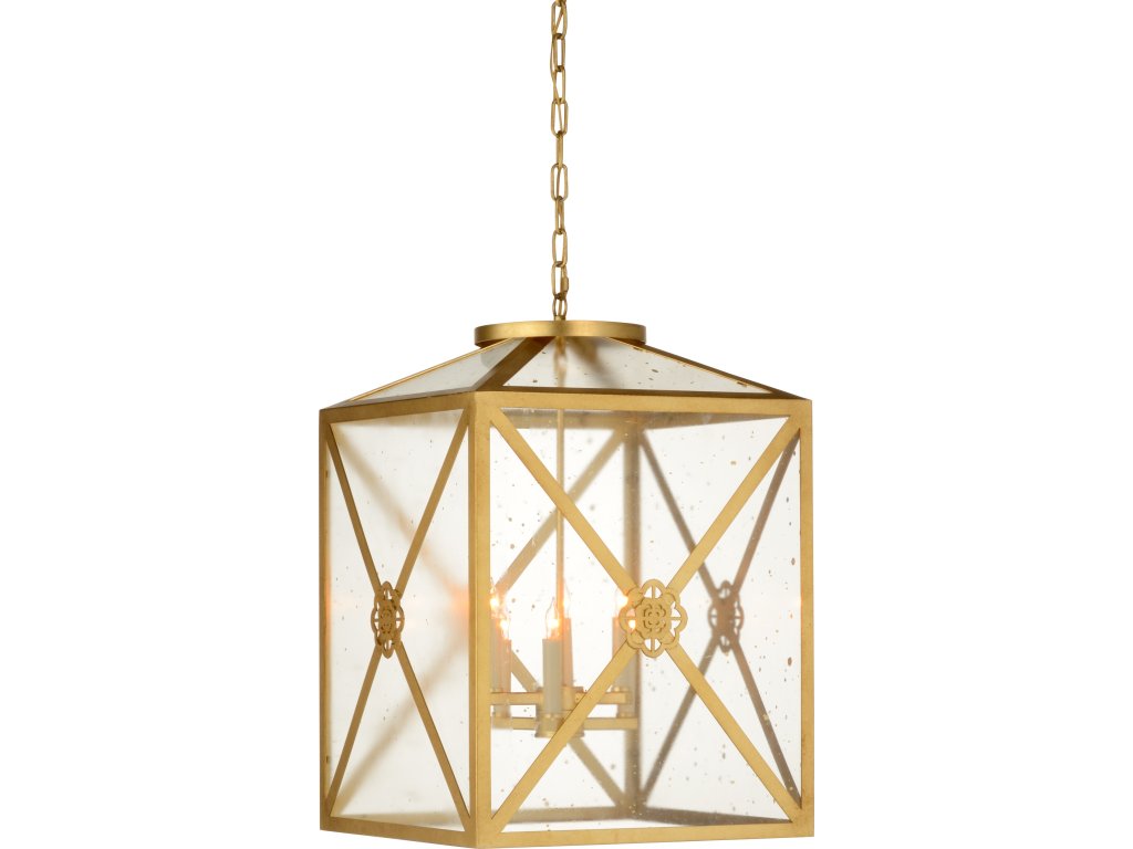 Shaulis Gold Fleck Lantern - Gold - main image