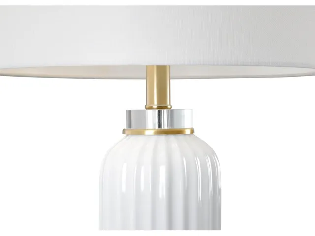 Samuel Ceramic Lamp - White - Alternative View