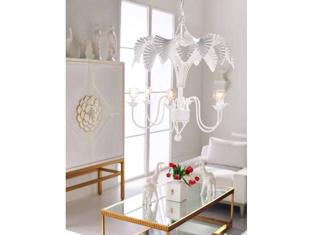 Fern Chandelier - White - image 3
