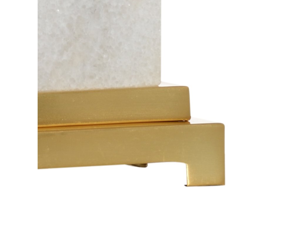 White Kennedy Marble Lamp - image 1