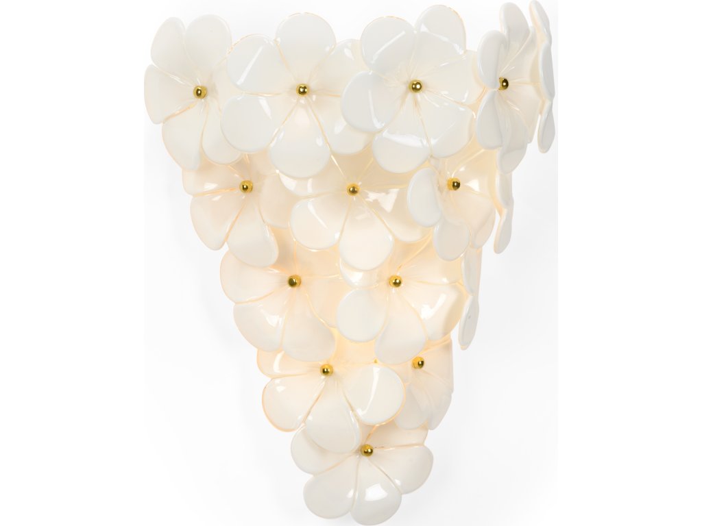 Glass Flower Wall Sconce - main image