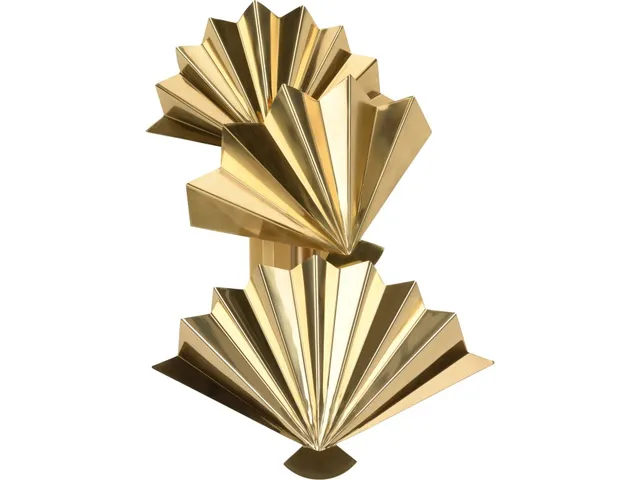 Dancing Fan Sconce - Left Facing