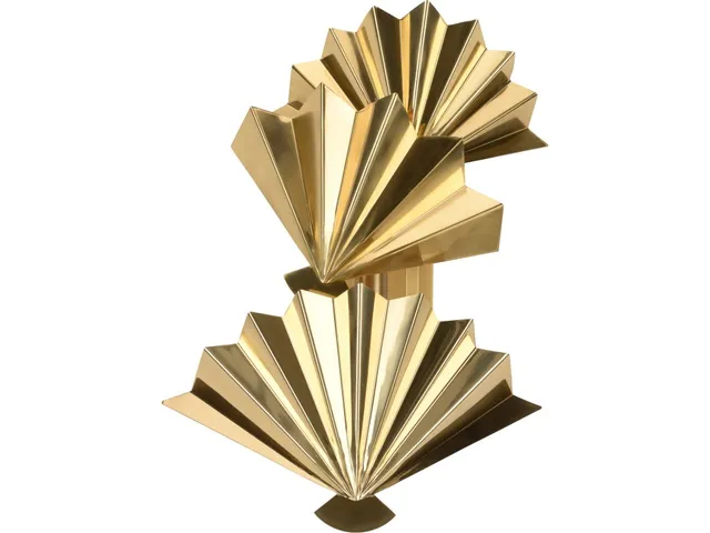 Dancing Fan Sconce - Right Facing
