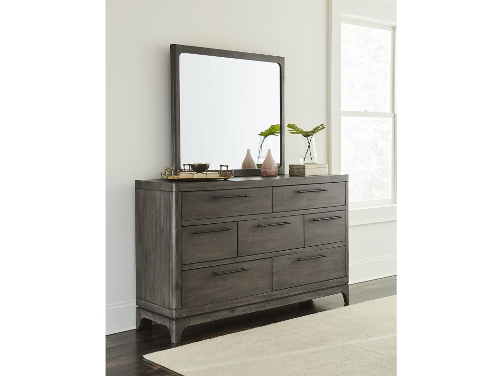 Cicero Mirror in Slate Grey - image 1
