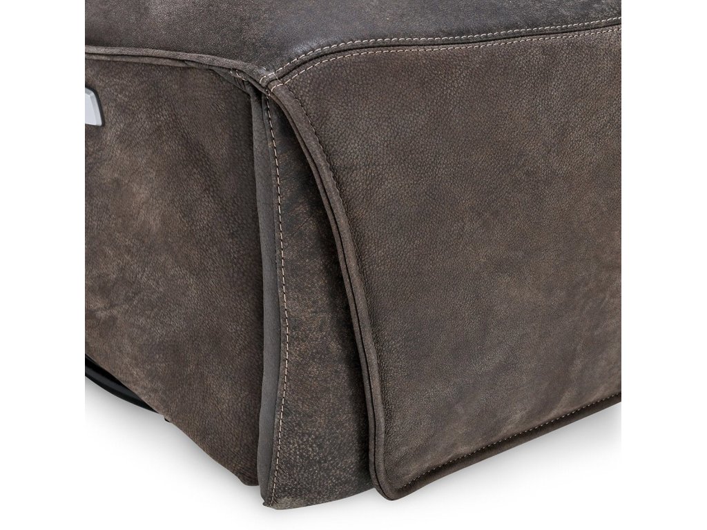 Paige Leather Swivel Power Recliner - image 3