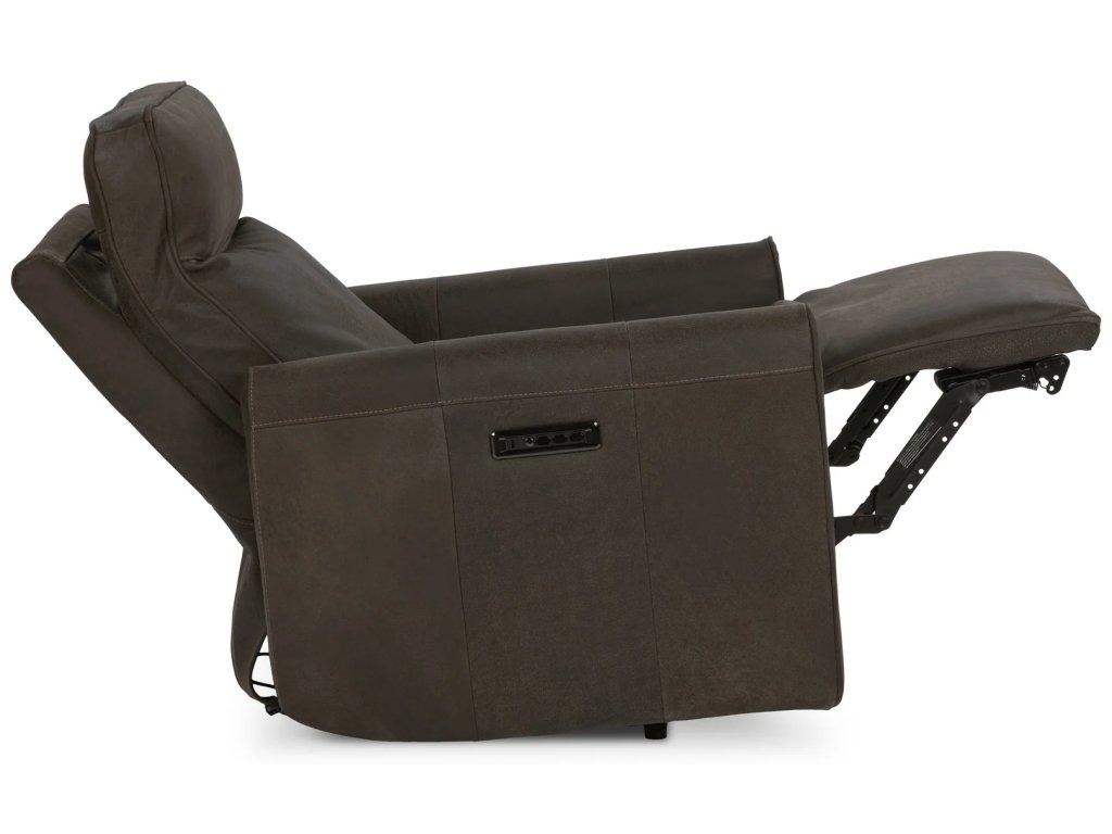 Vivica Leather Power Recliner - Dark Brown - image 1