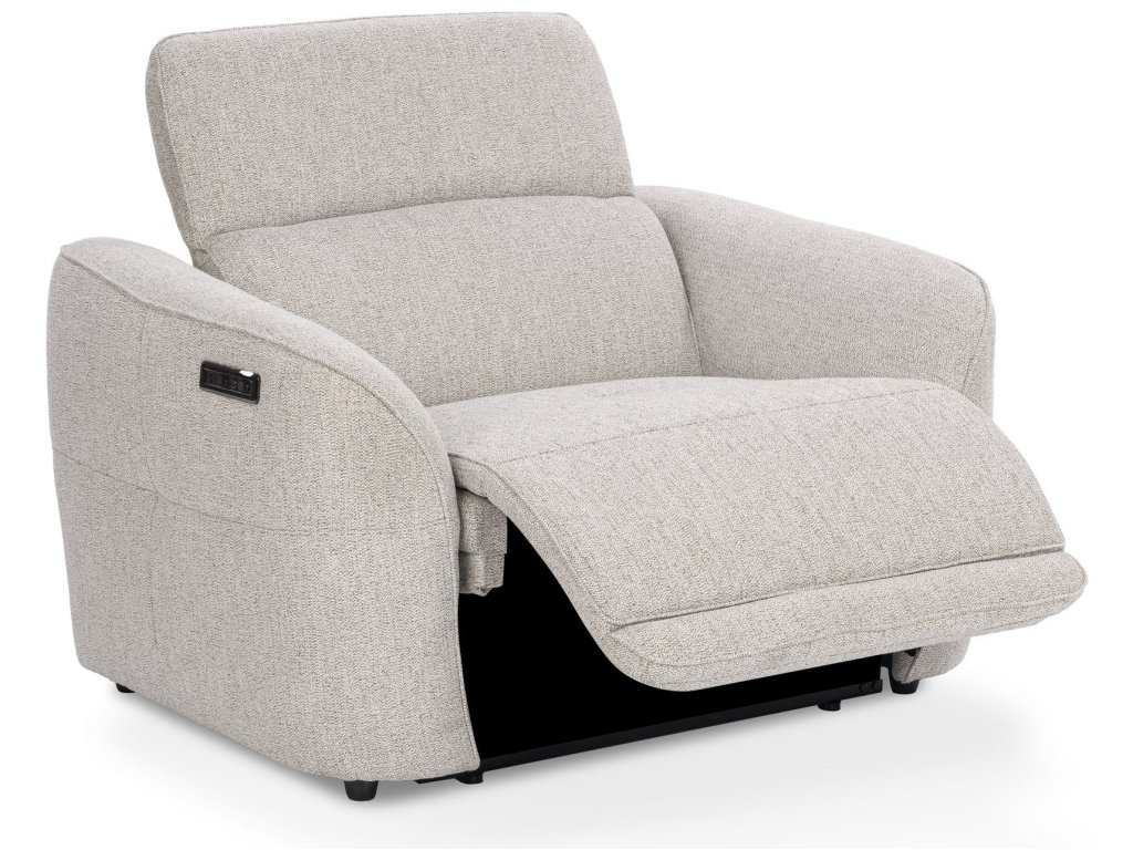 Ostend Upholstered Power Recliner Chair - Gray - main image