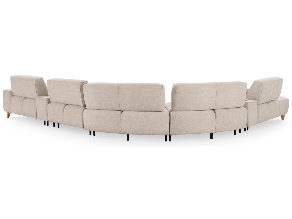 Leah Upholstered Sectional - Wheatstone - main image