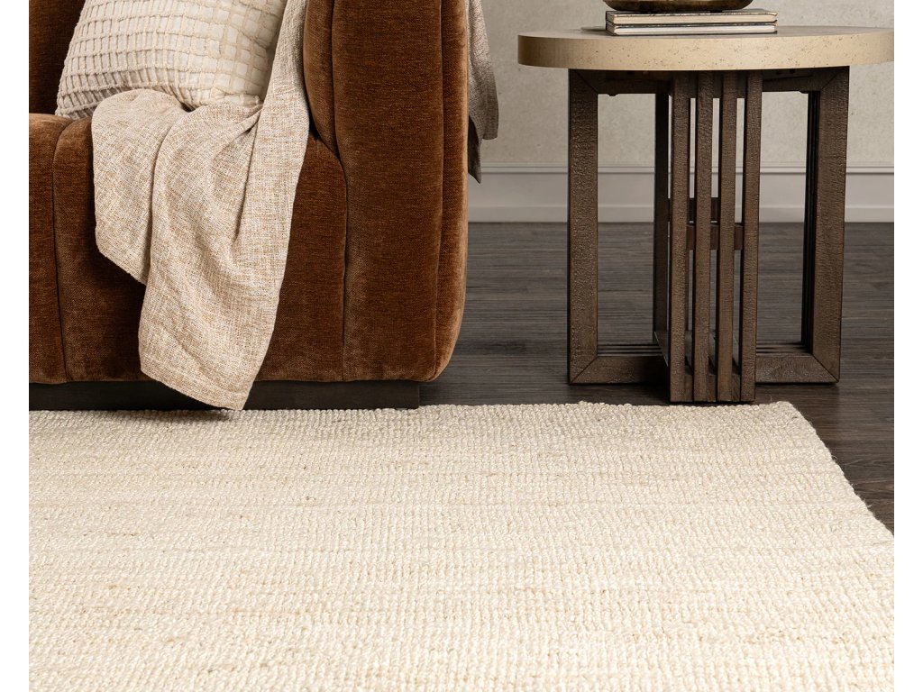 Mini Boucle Rug - Ivory - image 4