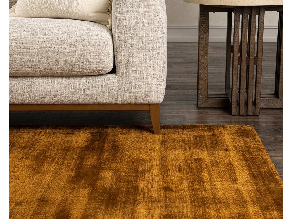 Berlin Distressed Rug - Vintage Gold - image 4