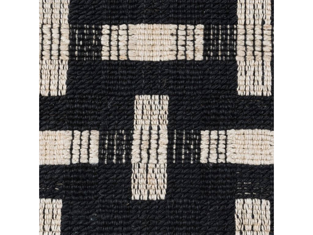 Preston Rug - Black/Ivory - image 1