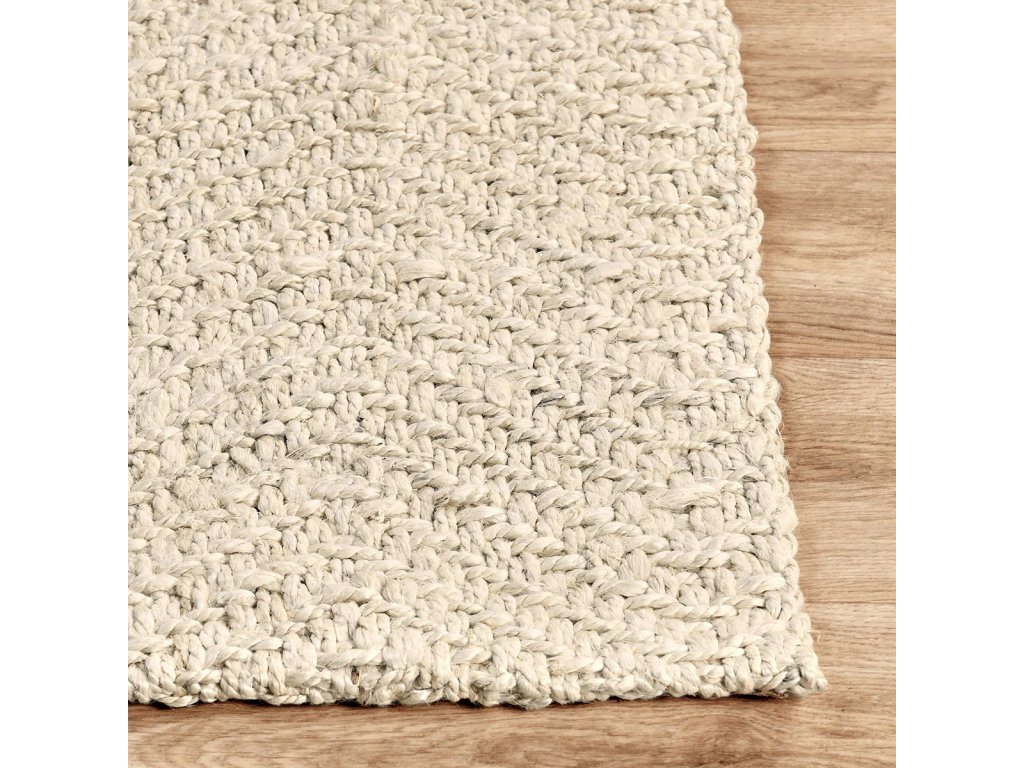 Herringbone Rug - Ivory - image 2