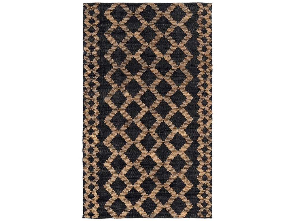Gobi Rug - Black/Natural - main image