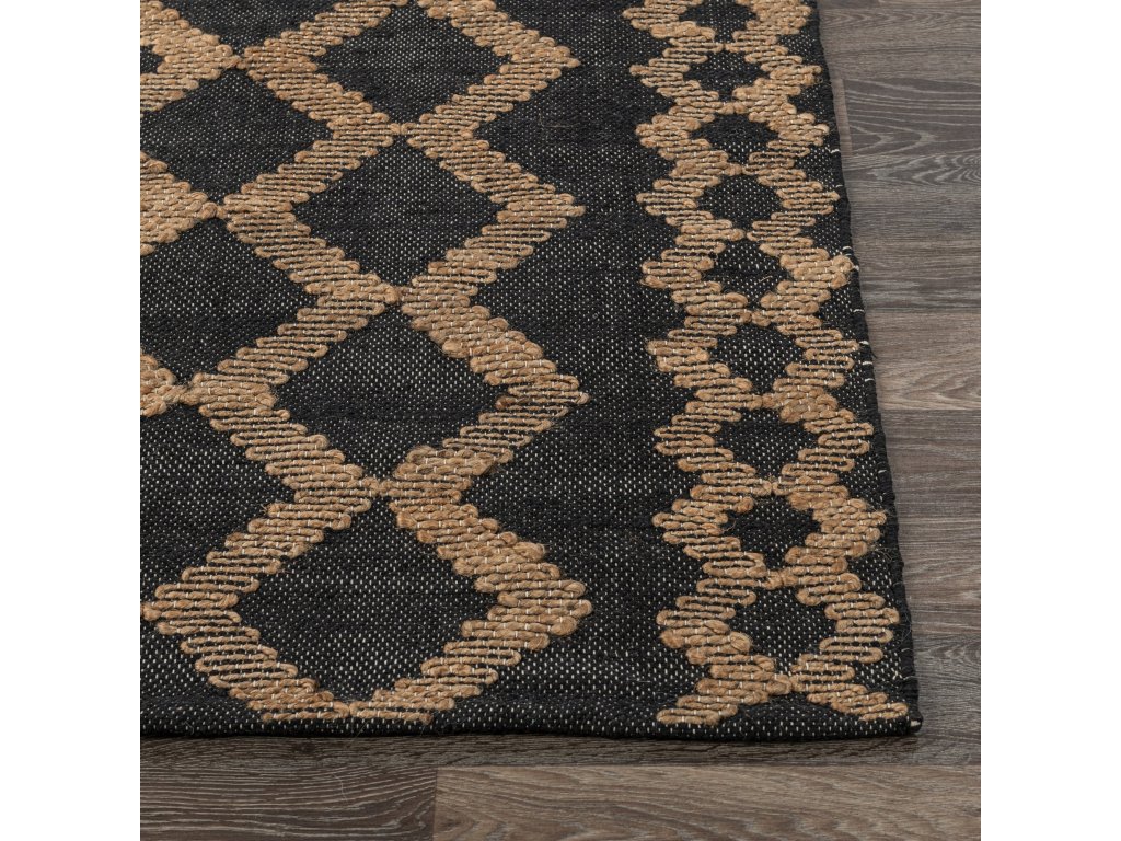 Gobi Rug - Black/Natural - image 3