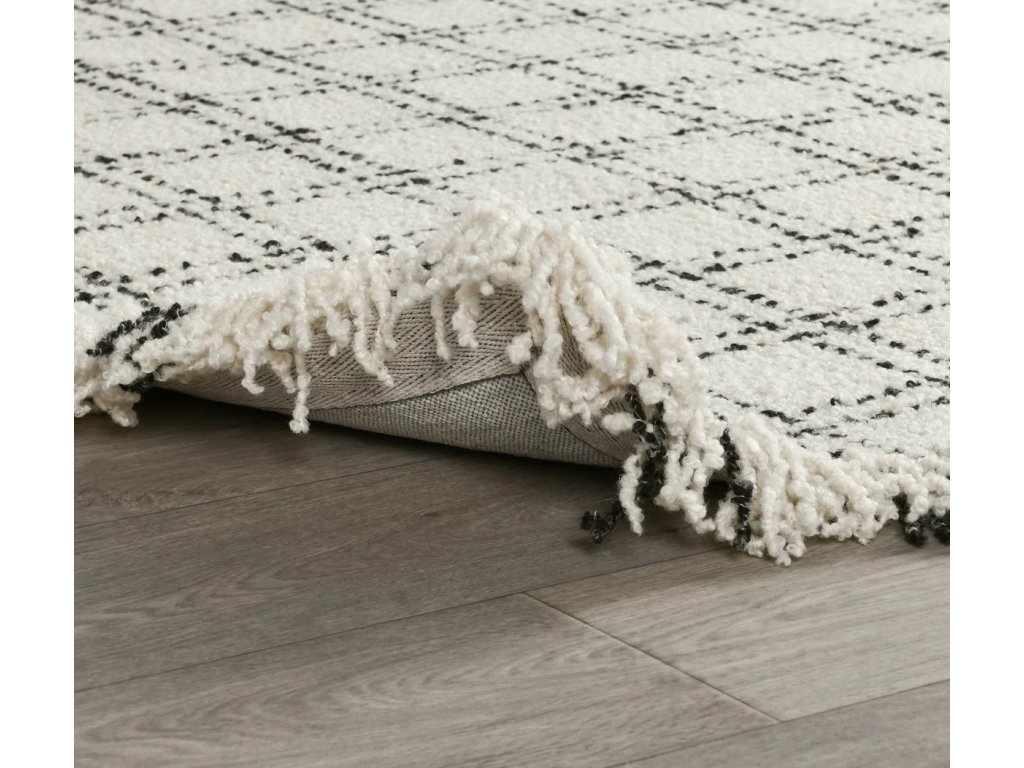Bradbury Wool Rug - Check Ivory/Black - image 3