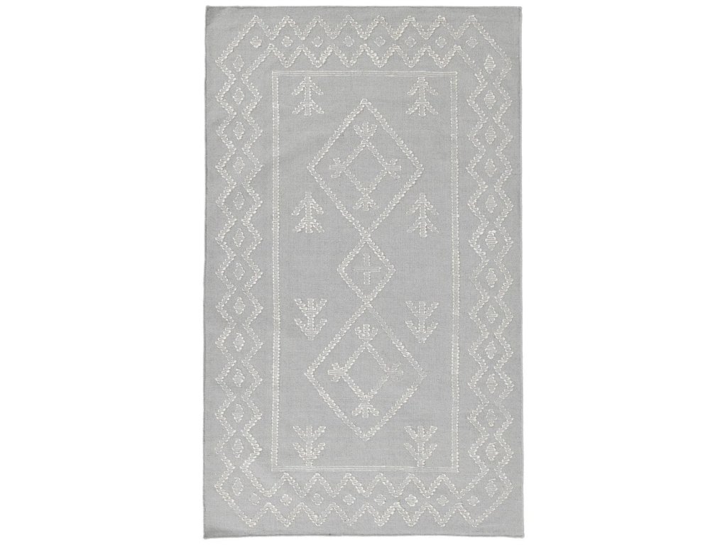 Lagos Rug - Gray/Ivory - main image