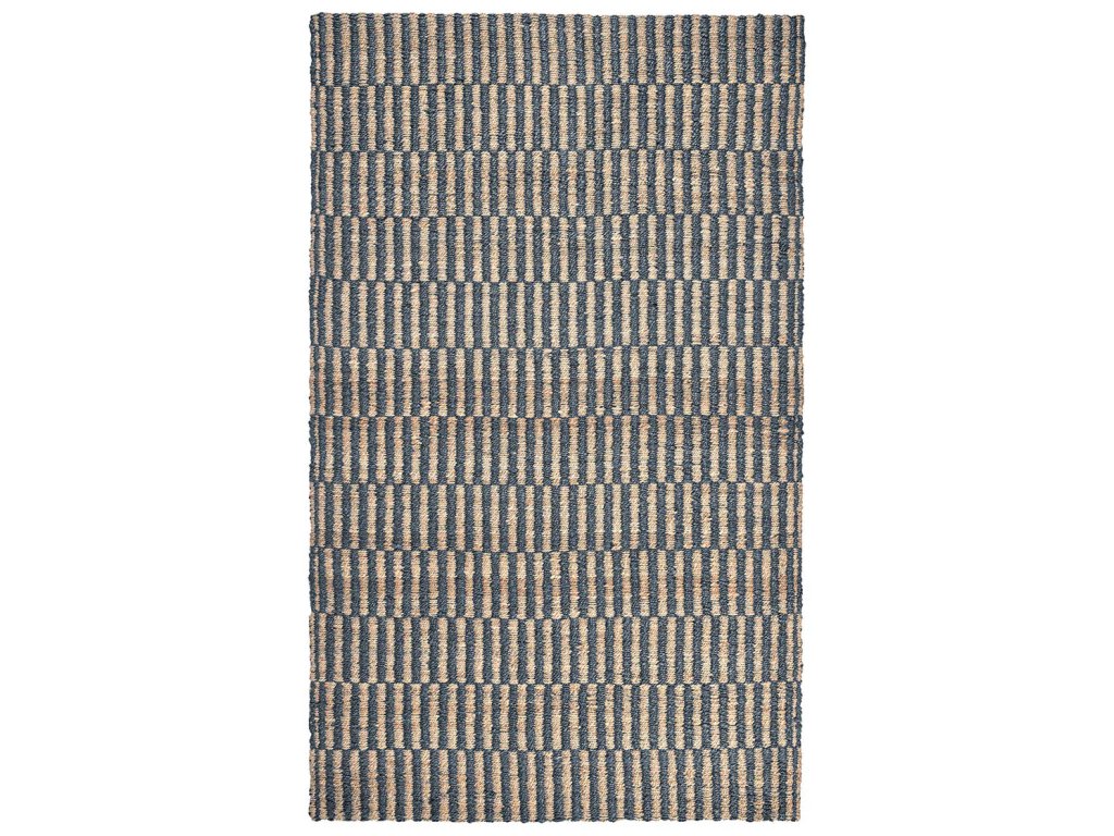 Monterey Jute Rug - Blue/Natural - main image