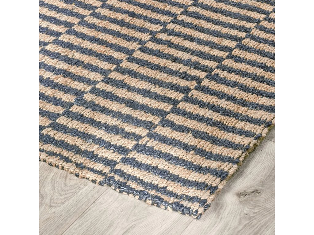 Monterey Jute Rug - Blue/Natural - image 2