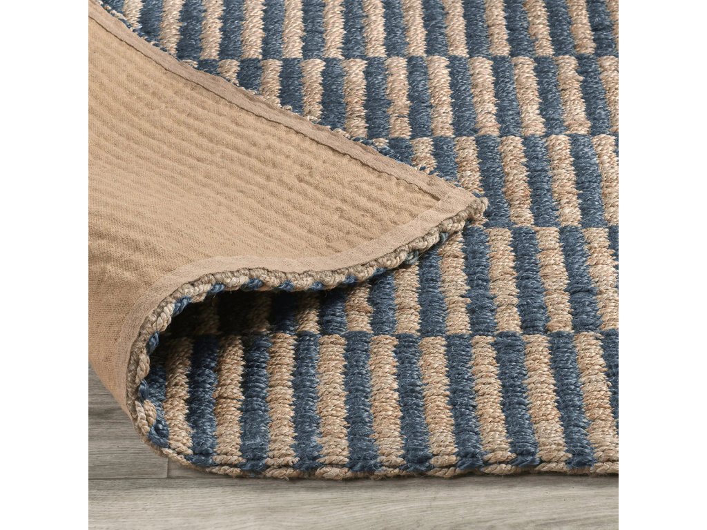 Monterey Jute Rug - Blue/Natural - image 3