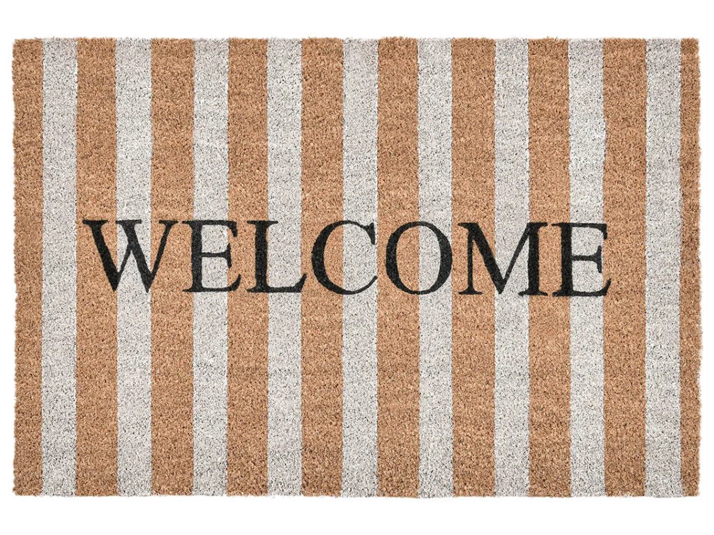 Striped Doormat 24x36 - Natural - main image