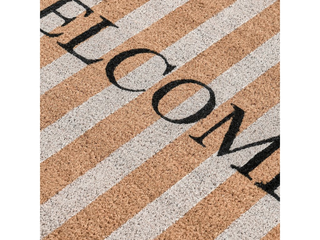Striped Doormat 24x36 - Natural - image 3