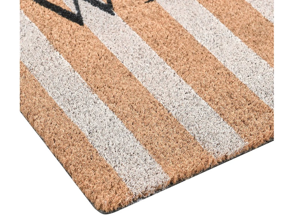 Striped Doormat 24x36 - Natural - image 4